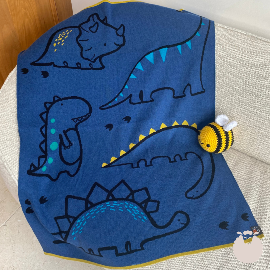 'Dino Dinosaur' Baby Blanket