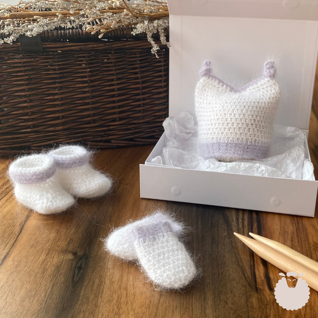 Lilac Angora Gift Set