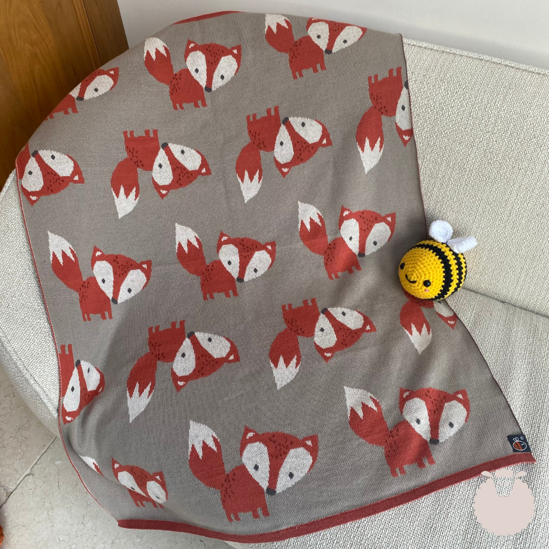 'Fernando Fox' Baby Blanket