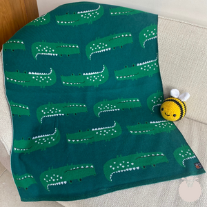 'Rocka Croc' Baby Blanket