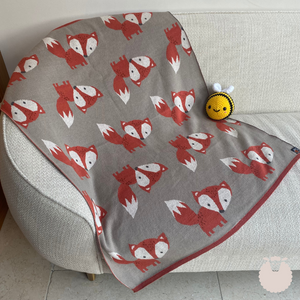 'Fernando Fox' Baby Blanket