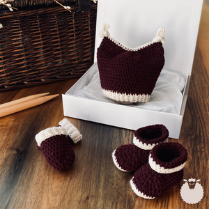 Burgundy Cashmere Gift Set