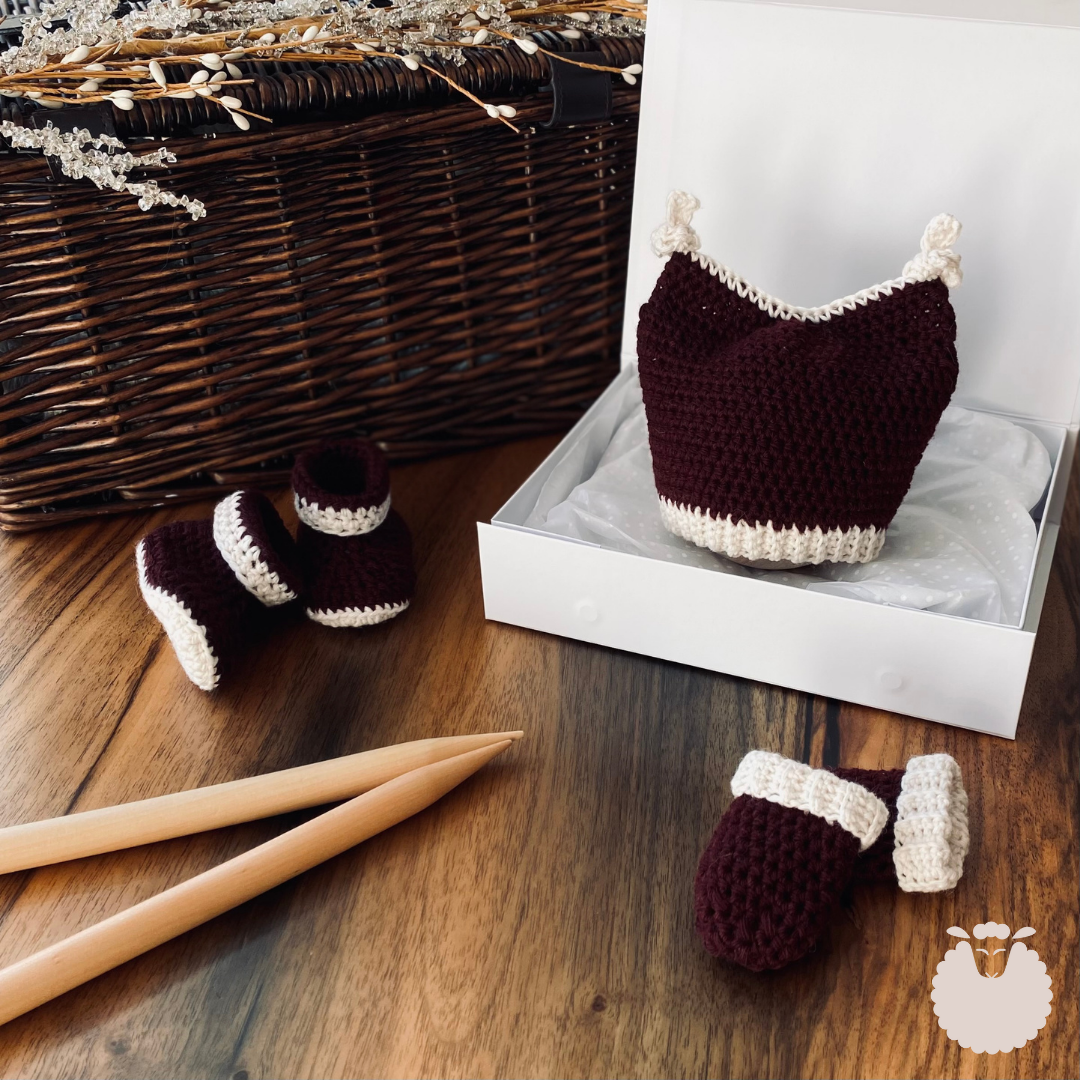 Burgundy Cashmere Gift Set